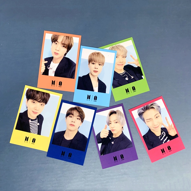 Bts 2021 Kartu Foto Polaroid Digital Single Butter