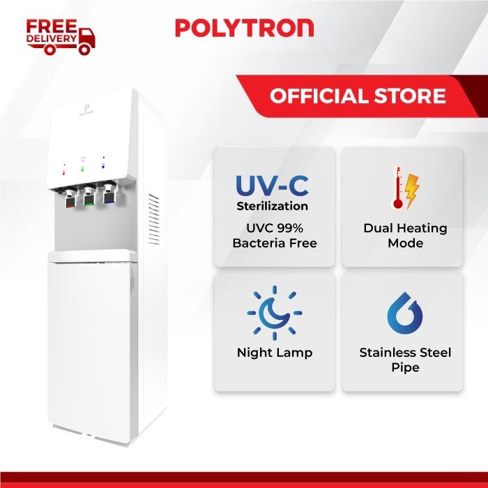 POLYTRON PWC 778WUV / PWC 778UV Dispenser Galon Bawah dengan UV