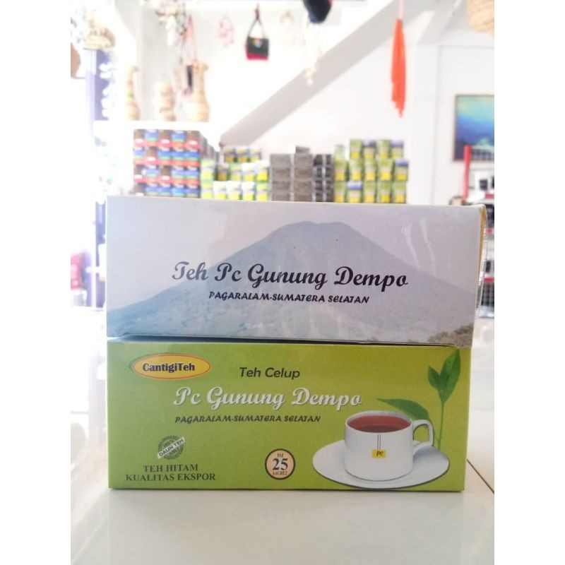 

TEH CELUP HITAM PC GUNUNG DEMPO PAGAR ALAM 25pcs/Kantong