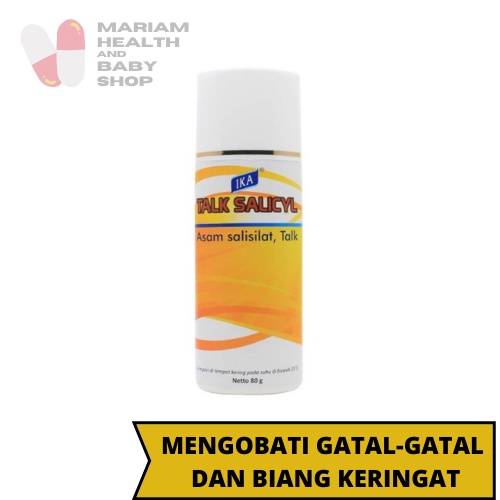 Bedak Salicyl Talk Ika 80 gram | Bedak Gatal
