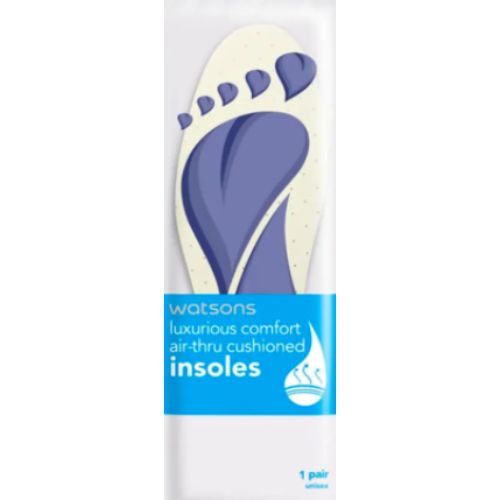 Watsons Footease Luxurious Comfort Air-thru Cushioned Insole 1s