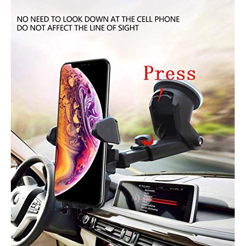 Car Holder Long Neck Car Mount Dashboard dan Holder Hp dikaca mobil