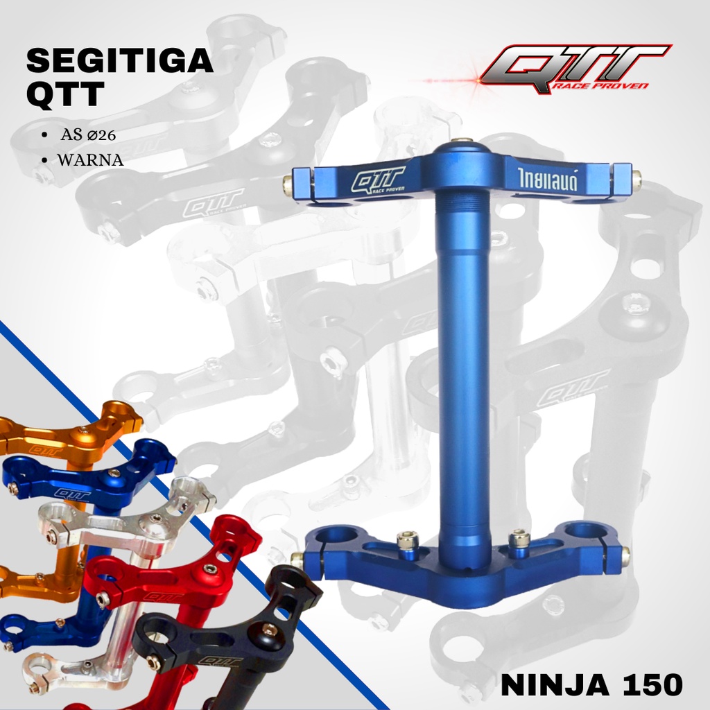 Segitiga Drag QTT Ninja 150 SSK-01 warna R