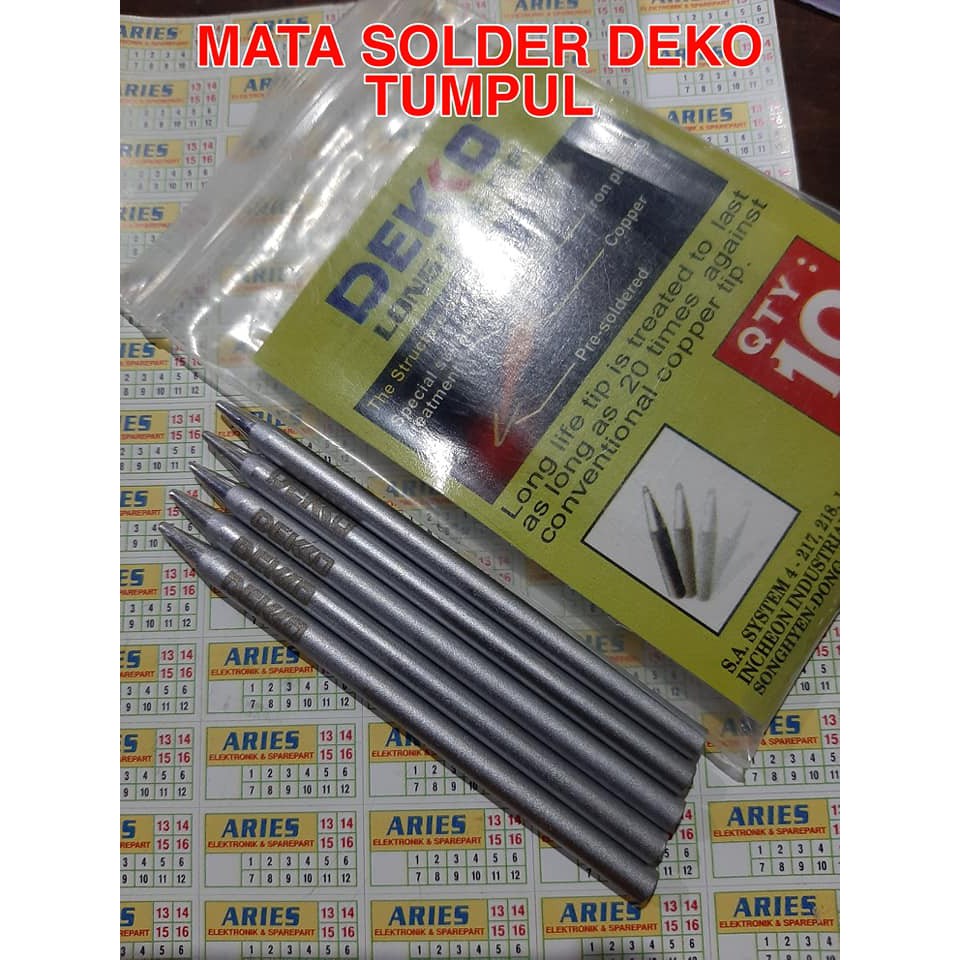 mata solder 40 watt DEKO TUMPUL original