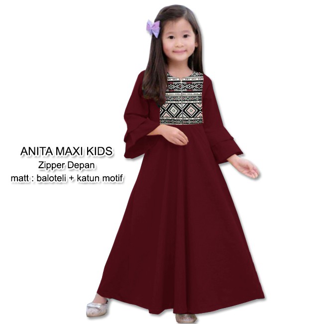 CGF 65267-68161 ANITA MAXI KIDS Busana Fashion Baju Muslim Anak Model Terbaru,Termurah dan Terlaris