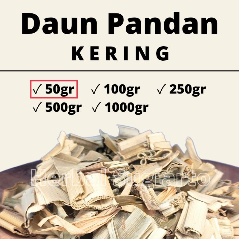 

GROSIR Daun Pandan Kering 1kg 1000gr 500gr 250gr 100gr 50gr Kualitas BAGUS 50gr