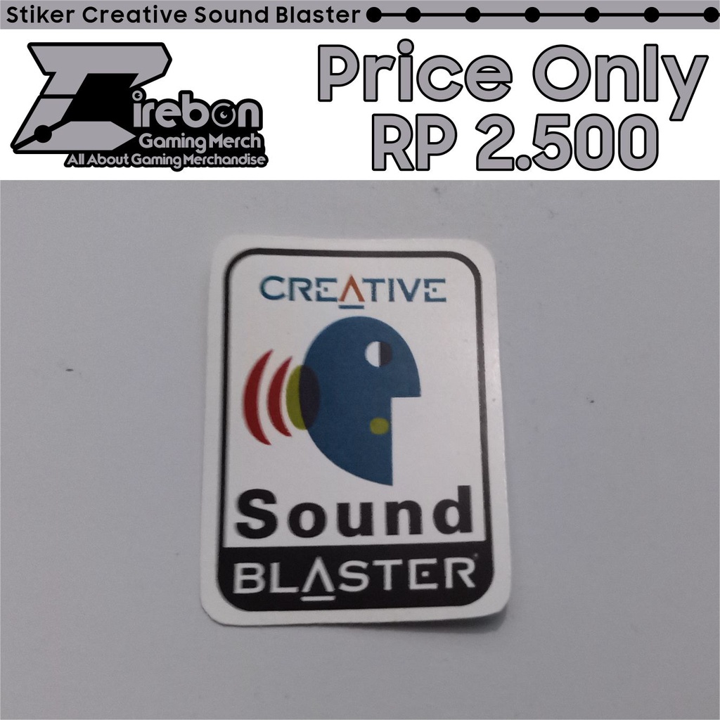 Stiker Sound Blaster