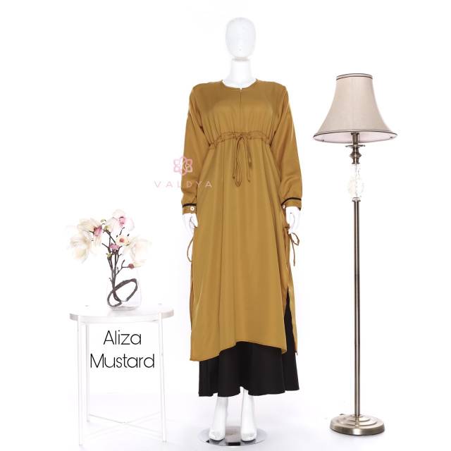 Gamis Aliza valdya ahzarayy mustard