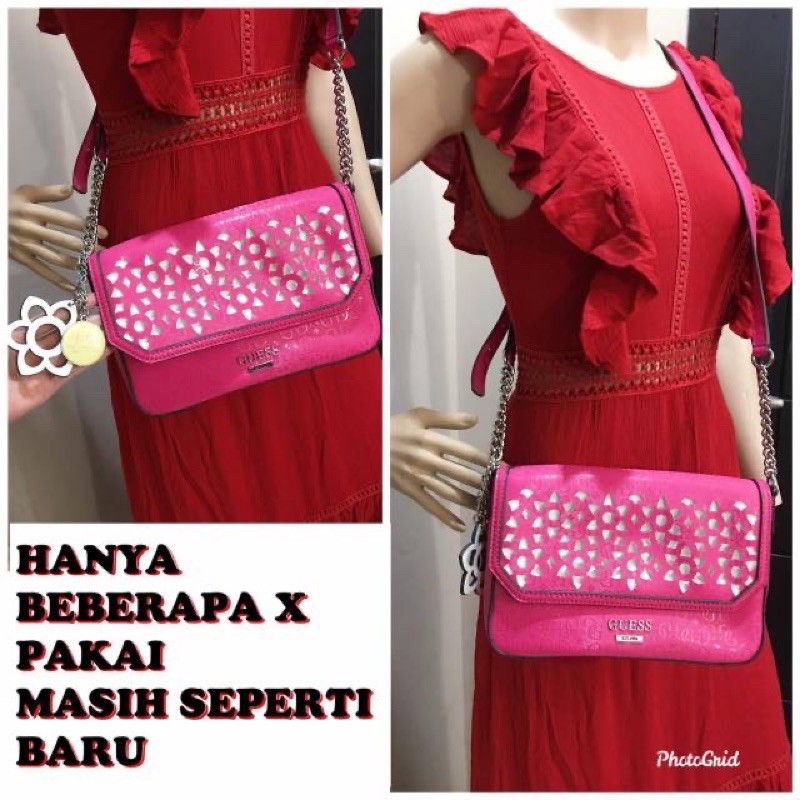 PRELOVED baru 2x pakaiTas gues original masih SEPERTI BARU,