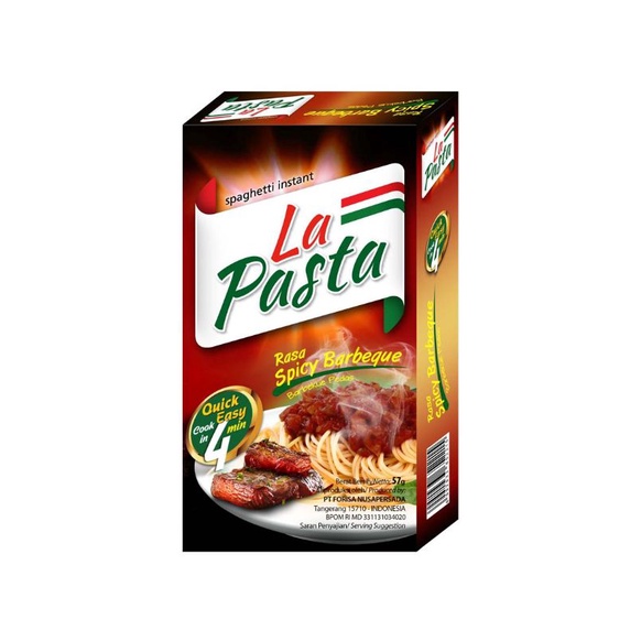 LA PASTA SPICY BARBEQUE 57g