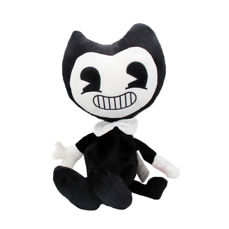 Mainan Boneka Stuffed Plush Kartun Anime Bendy Thriller 50cm Untuk Hadiah Halloween Anak