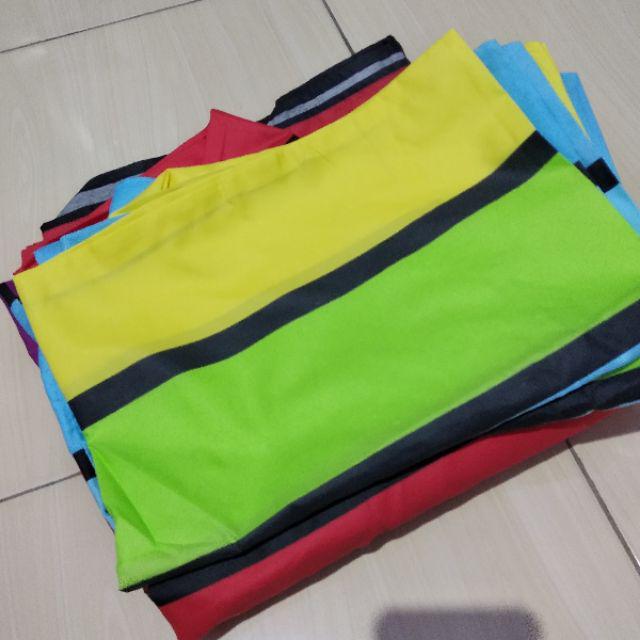 Sprei Rainbow Bahan Katun Mikrotex Tak Berpasir