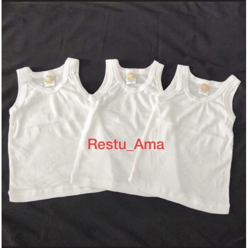 Singlet Bayi Finka Anak, Singlet Baby Finka Murah Singlet putih