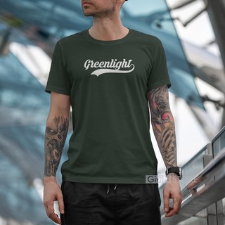  Baju  Kaos  Distro Bandung Premium Green light New Cotton  