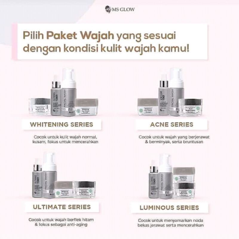 Ms Glow All Produk