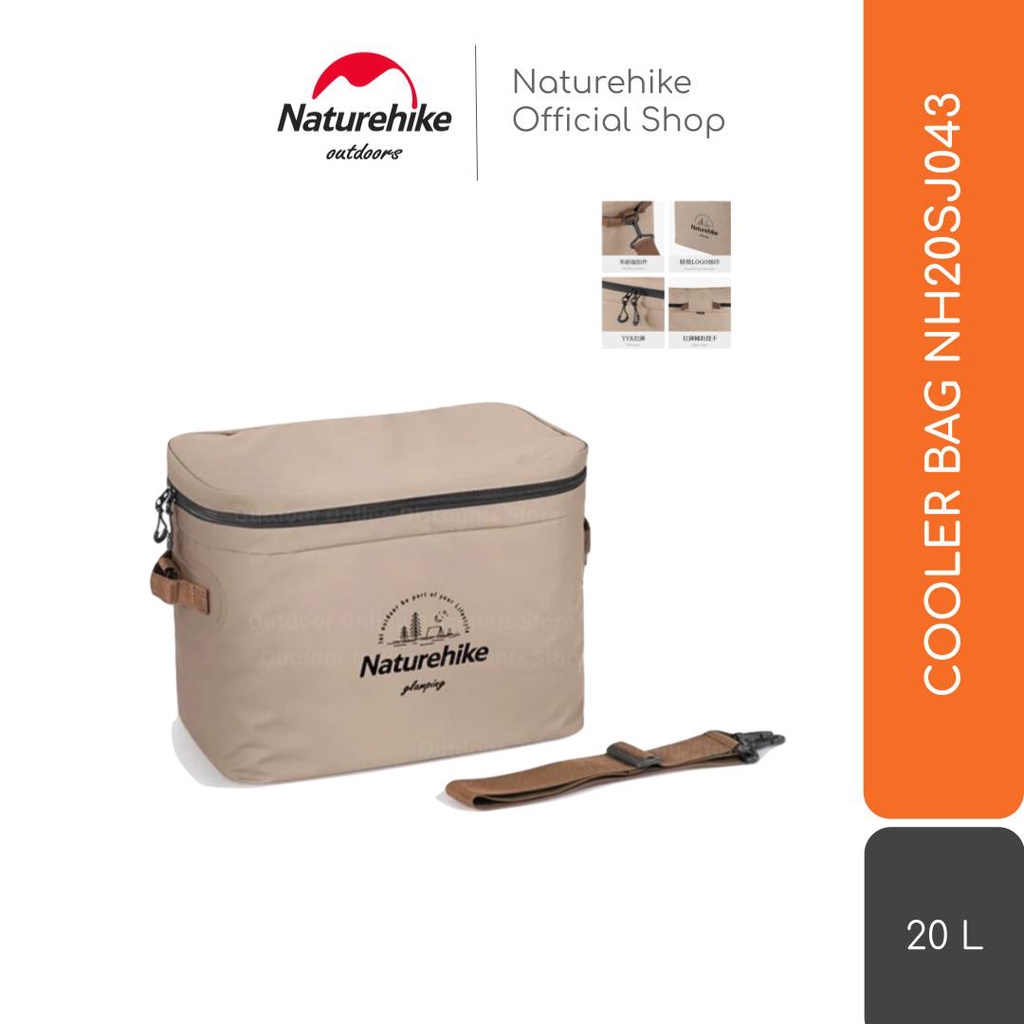 Naturehike Cooler Bag Nh20Sj043 Tas / Box Pendingin Makanan Minuman