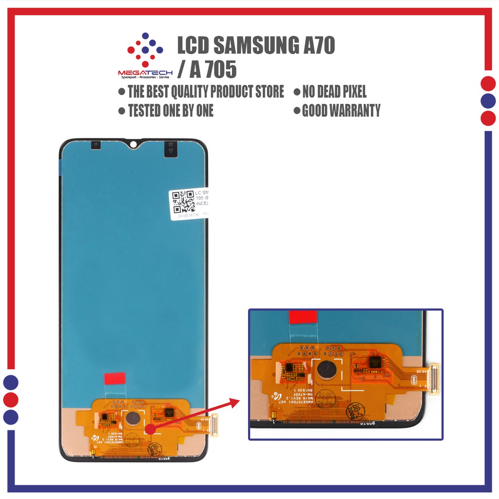 LCD Samsung A70 / A705 Fullset Touchscreen - Incell