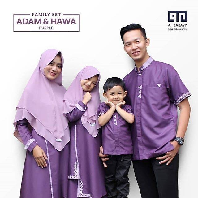 BIG SALE  ADAM HAWA PURPLE BY AHZARAYY