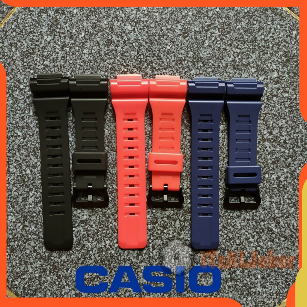 Tali jam tangan Casio AQS810 Rubber strap Tali jam Casio AQ S810