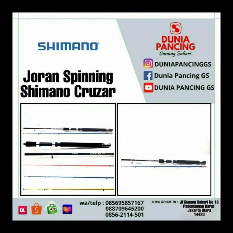 UPDATE JORAN SHIMANO CRUZAR 2562 ALAT PANCING MURAH TERLENGKAP AL3