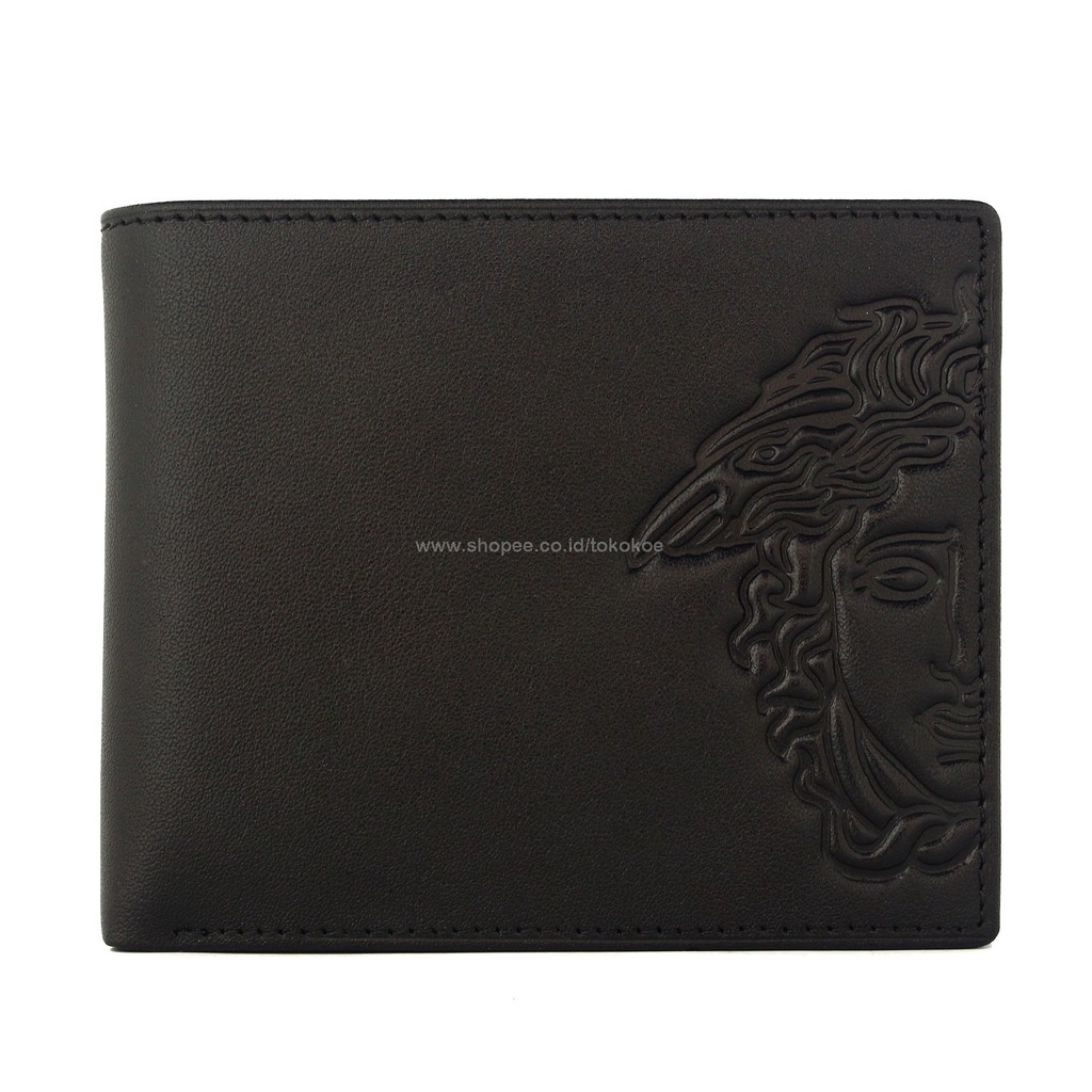 TOKOKOE - Dompet Pria model Tidur bahan Kulit Premium Dompet Lipat - VSC 27-12 Black