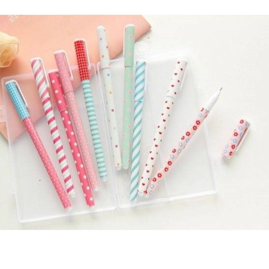 

(LANGSUNG ORDER) [THE UNIVERSE] Pulpen Warna 10in1 Pena cair Gel Pen Pulpen Warna Color Pen Set - ST018