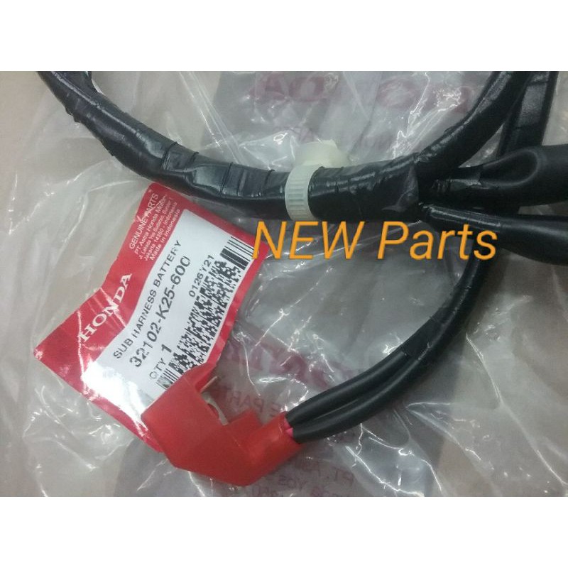 KABEL ECU AKI SIKRING BEAT BIT K25 ESP POP 2015 2016 .32102K25600 32102K25601 32102-K25-600 32102-K2