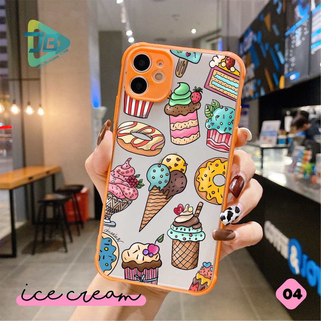 Softcase choice ICE CREAM Samsung J2 GRAND PRIME J4+ J7 A01 CORE A10 A10S A11 A20S JB2398