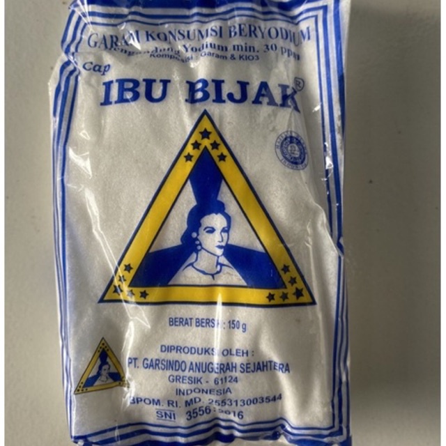 

Garam ibu bijak 150 gr