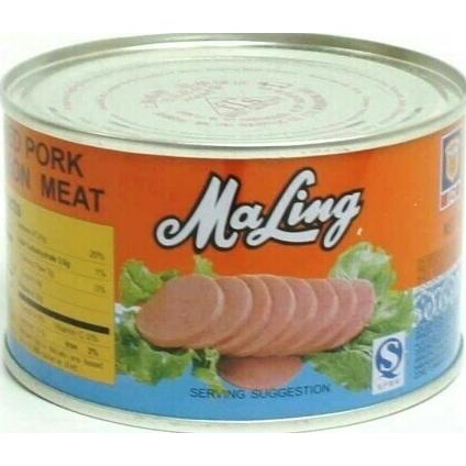 

daging babi kaleng maling ham TTS 397gr /luncheon meat tts