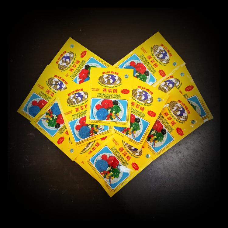

Agar Agar Swallow Globe Plain Putih 1 Sachet @7 Gr