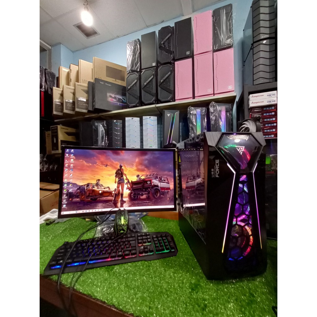 Pc gaming core i5 3470 fullset gaming dan editing new