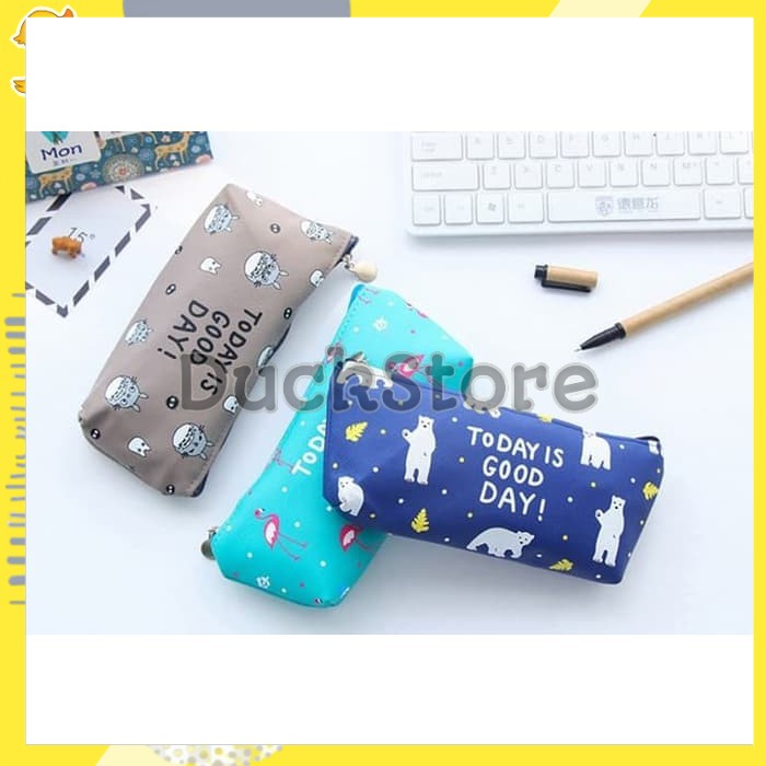 

Tepak Alat Tulis Lucu / Tempat Alat Tulis Murah TP010 Tempat Pensil Lucu Good day