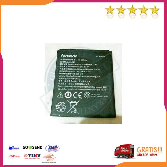 Acc Hp Baterai Lenovo A6000 Bl 242 Original