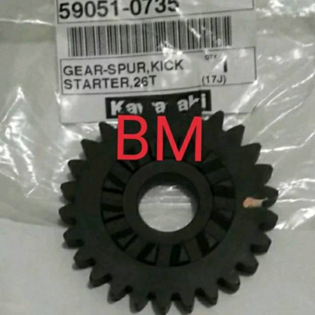 Gigi gear selah gigi pur klx 150 original kawasaki