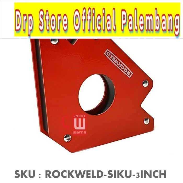 Rockweld Siku Magnet 3 Inch 25 Lbs - Smart Welding Arrow Las