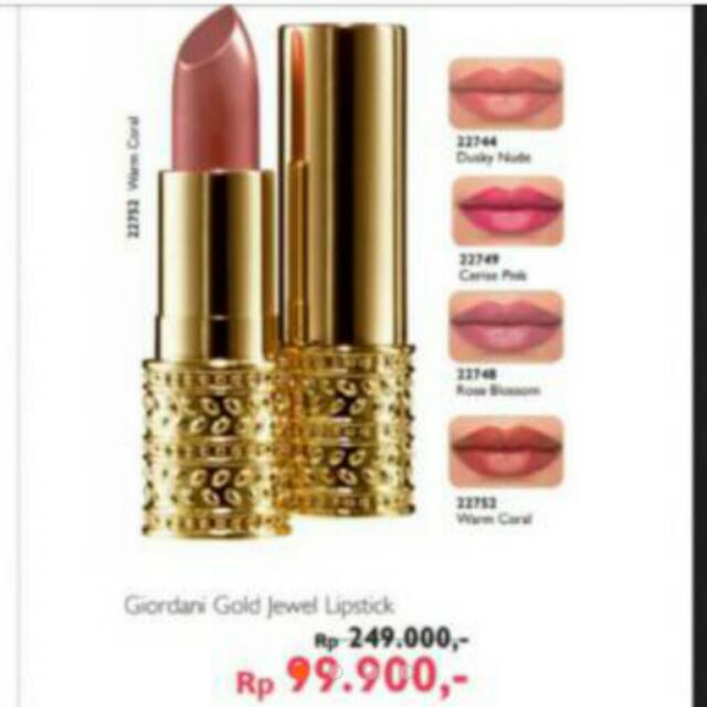 GIORDANI GOLD JEWEL LIPSTIK ORIFLAME