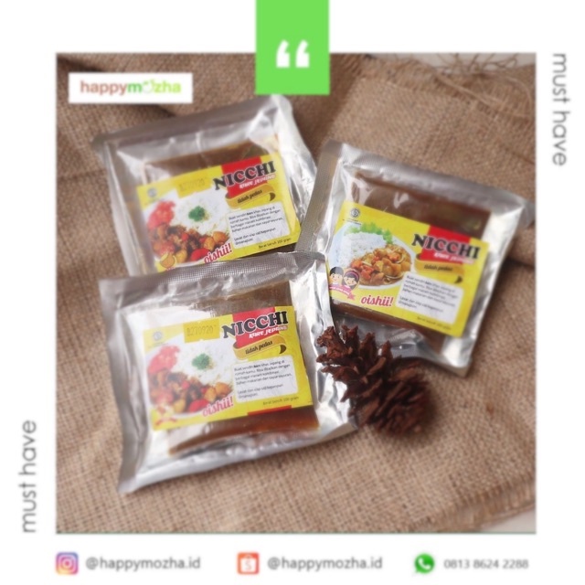 

Nicchi Kare Jepang / Bumbu Nichi 100gr