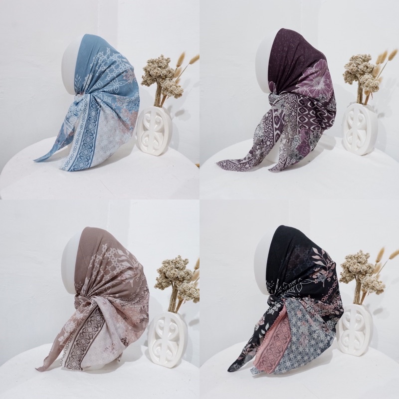 HIJAB VOAL/VOAL SEGIEMPAT/VOAL MOTIF/HIJAB MOTIF