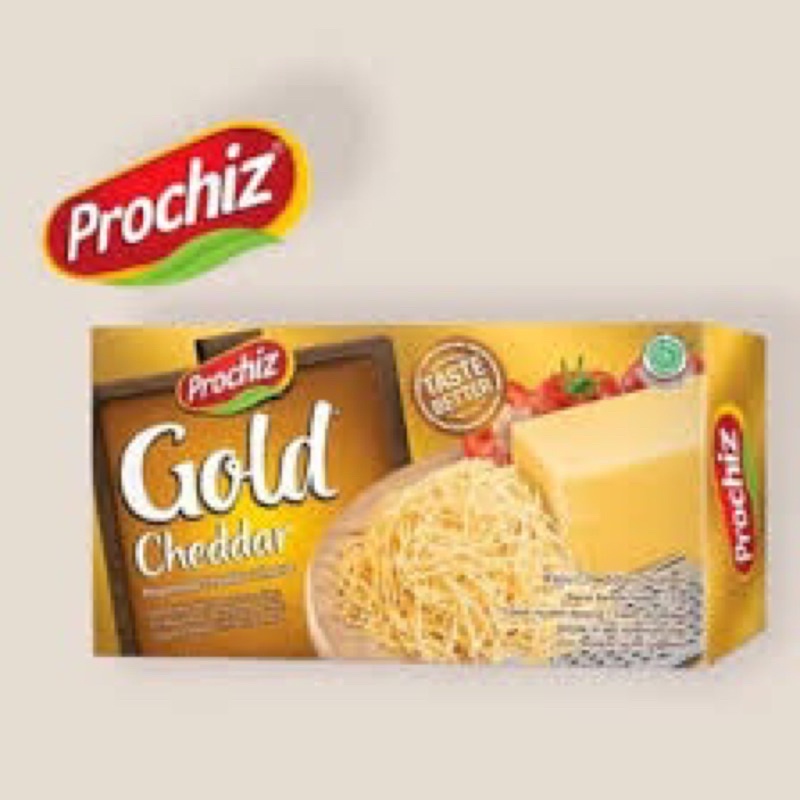 

SEMBAKO - Prochiz Gold 170 gr / Keju Prochiz Gold Cheddar / Keju Parut