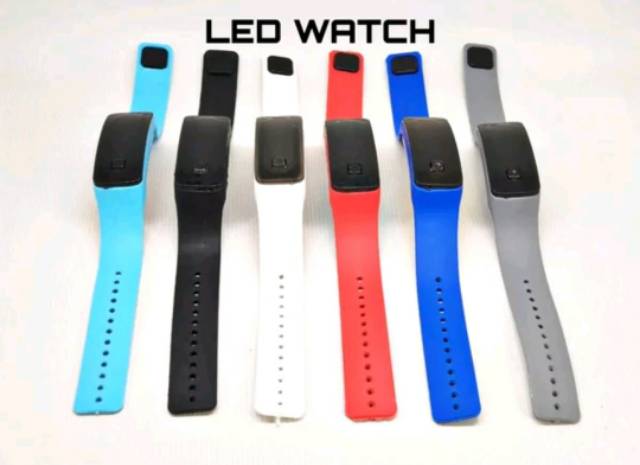 Jam Tangan LED elegan Anti air - LED WATCH - Jam tangan Anak pria wanita