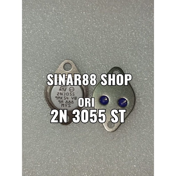 TR TRANSISTOR 2N3055 2N 3055 ST JENGKOL ORI ASLI NPN MYS