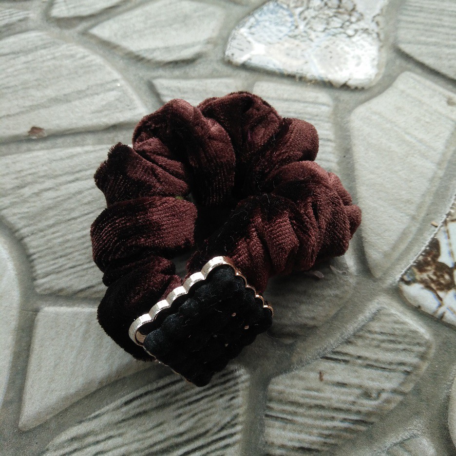 Ikat Rambut Bros Mini Scrunchies