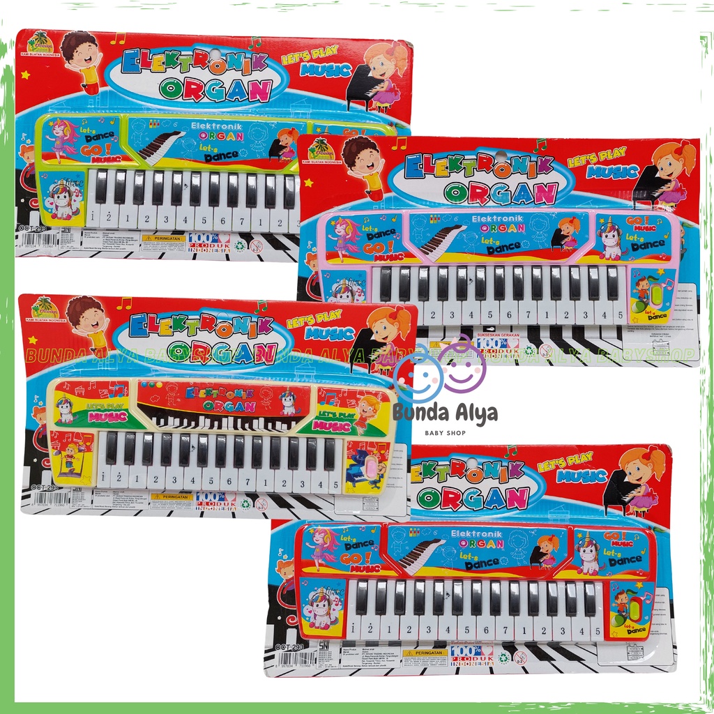 Mainan Anak Piano Organ Elektronik  Mainan Edukasi Musik  Mainan Anak Keyboard Piano SNI