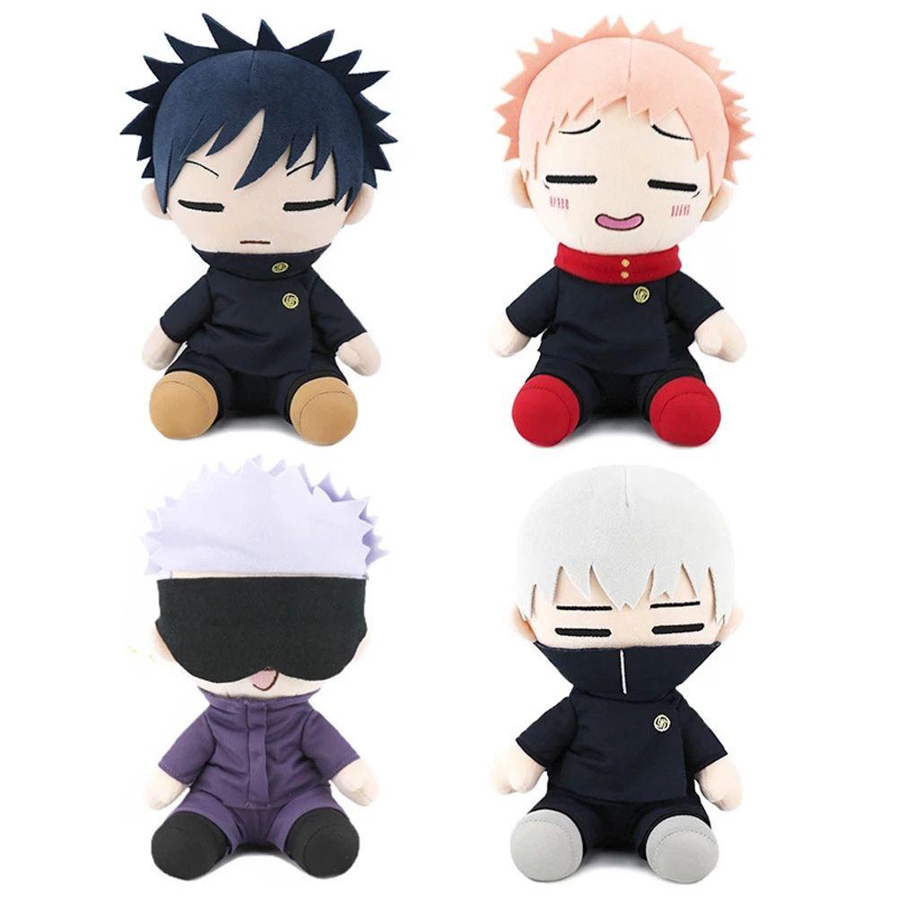 Quinton Jujutsu Kaisen Gojo Satoru 23 cm Mainan Anak Karakter Anime Kawaii Boneka Boneka Anime Plush Doll