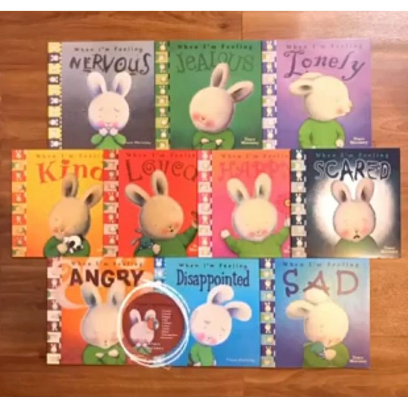 Emotional Story Book CD +When i'm feeling (10books)