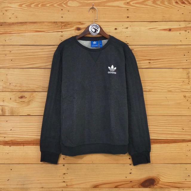 adidas trefoil crewneck