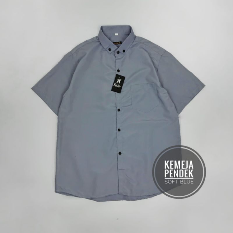 KEMEJA POLOS PRIA PENDEK KEMEJA KEKINIAN COWOK PAKAIAN COWOK POLOS