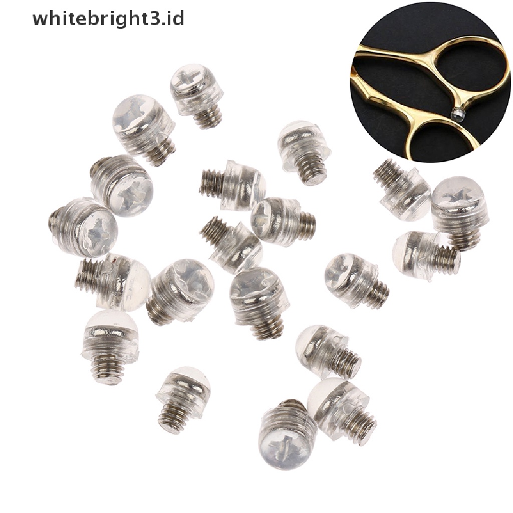 (whitebright3.id) 10pcs Silencer Muffler Karet Pengganti Untuk Gunting Rambut