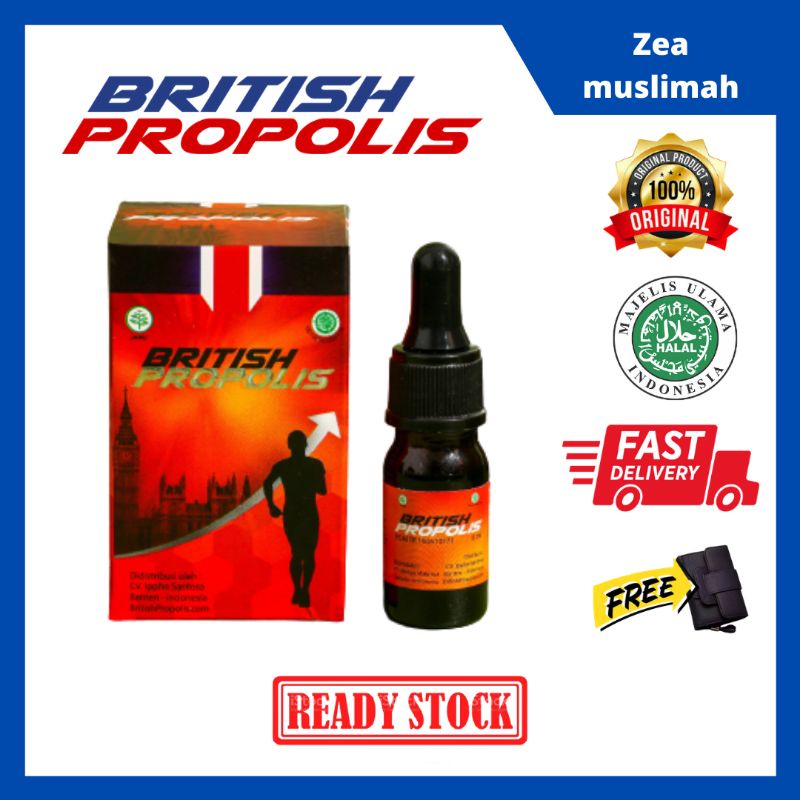 BRITISH PROPOLIS 100% ORIGINAL HERBAL | OBAT DIABETES | OBAT ASAM LAMBUNG | OBAT PARU